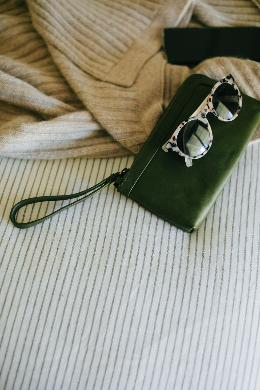 Berlin Army Leather Clutch Wallet