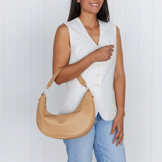 Luna Latte Slouchy Crescent