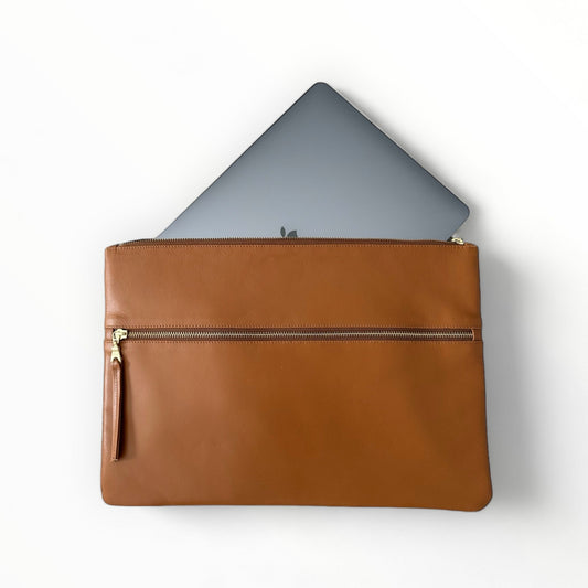 Madrid Caramel Laptop Sleeve -14